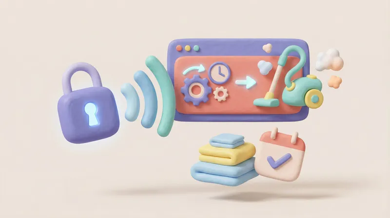 How to Automate Vacation Rental Turnover Scheduling with Smart Lock Triggers