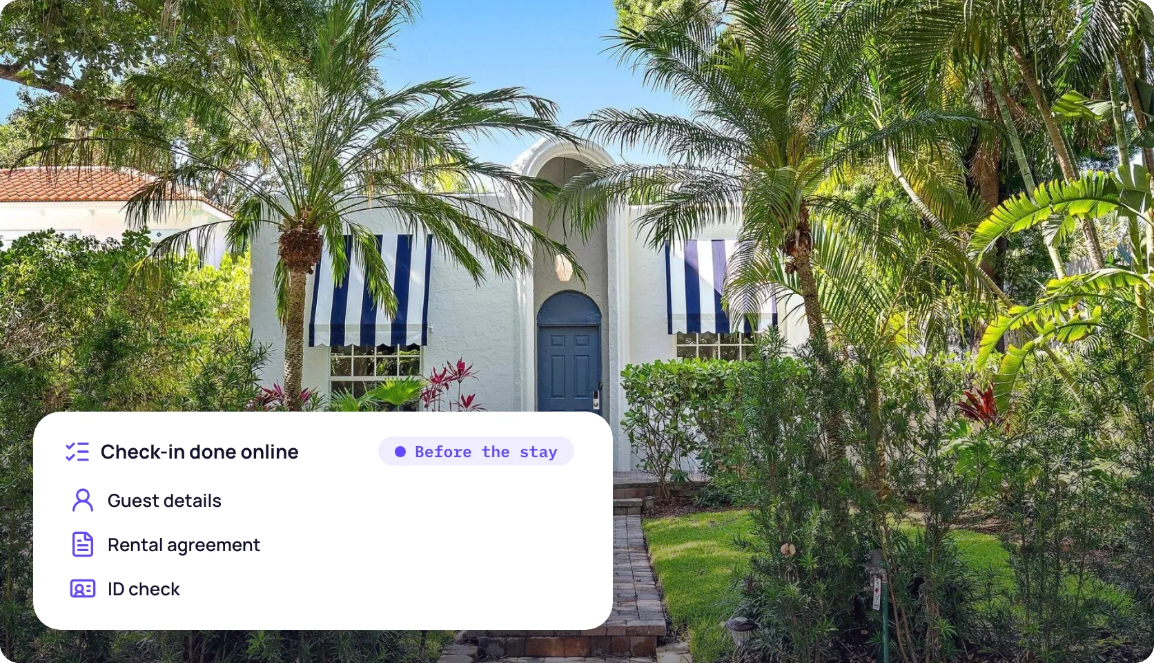 Check-in without a house visit
