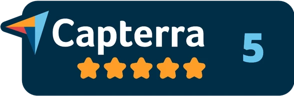 Capterra 5 star rating
